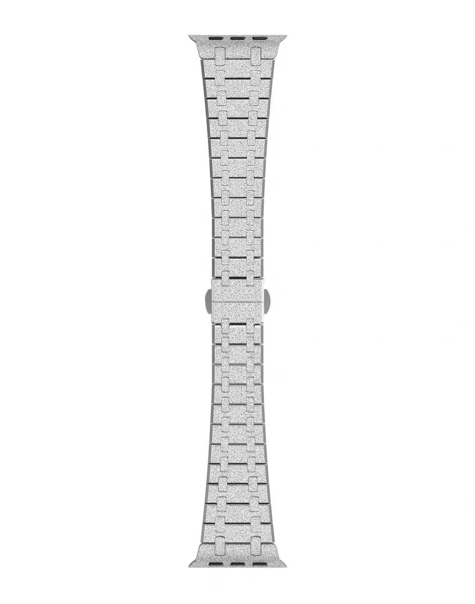 AP Stainless Steel Flashing Double Chain Band For Apple Watch