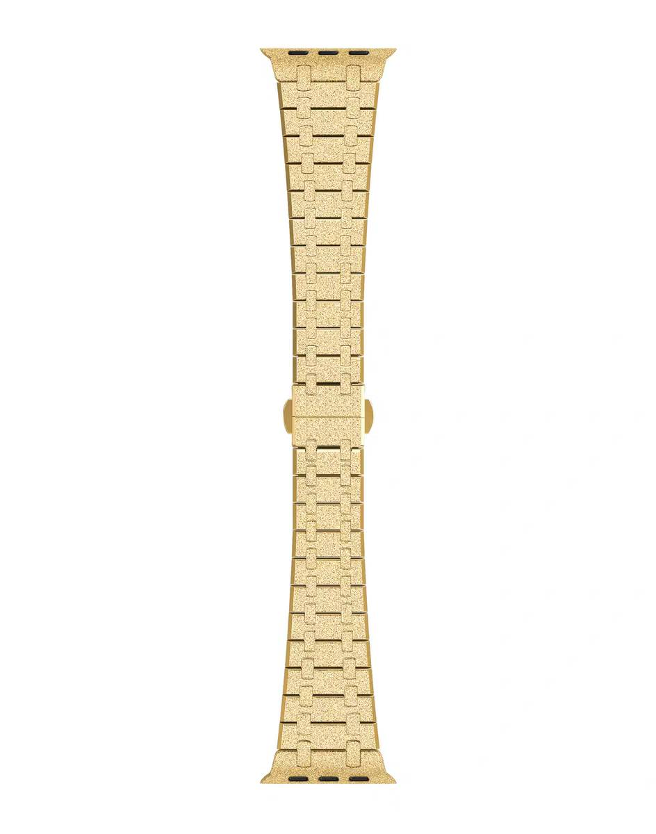 AP Stainless Steel Flashing Double Chain Band For Apple Watch