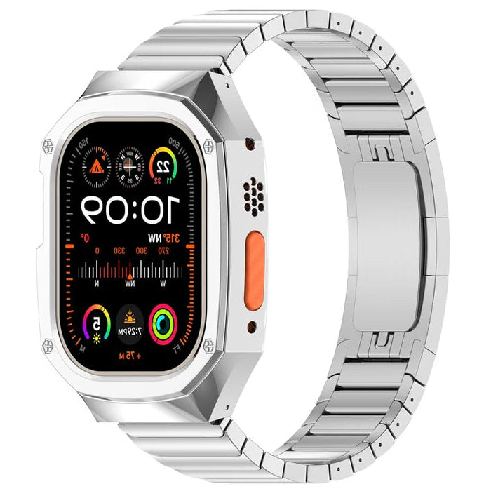 Stainless Steel Band With Case For Apple Watch Ultra