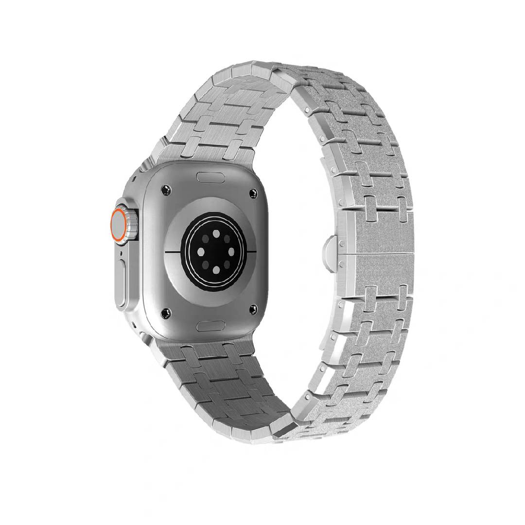 AP Stainless Steel Flashing Double Chain Band For Apple Watch